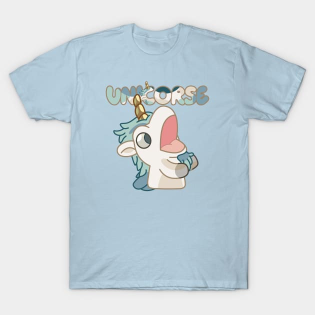 Unicorse is the cheekiest T-Shirt by KOMIKRUKII